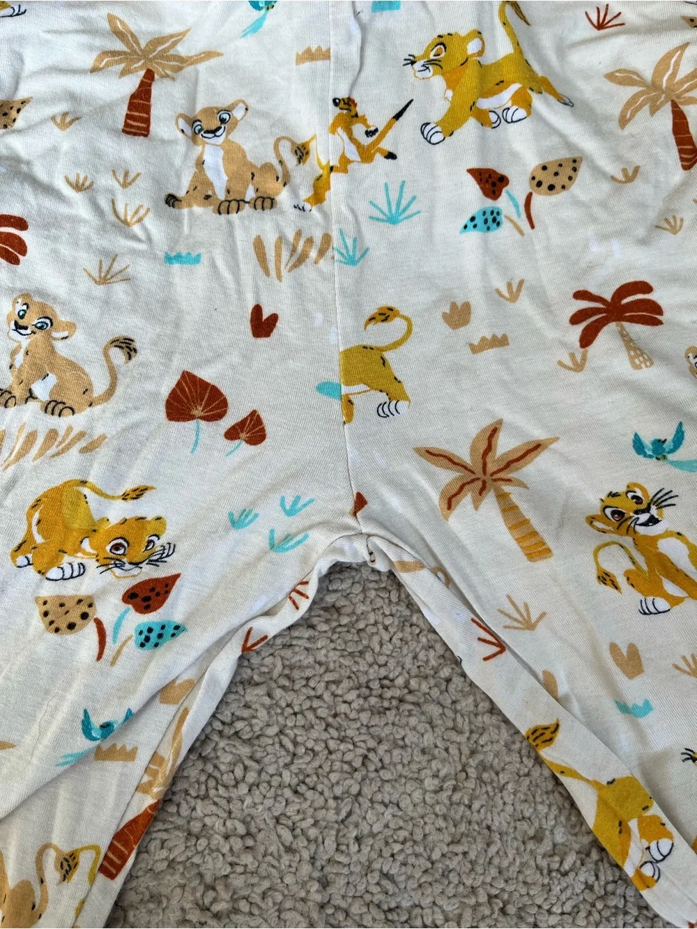 Little Sleepies Kids Lion King Pajama Set - Picture 2 of 3